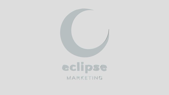 Eclipse 3D Logo 3D Model