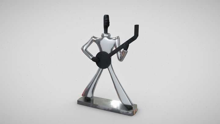 Abstract Statue Decoration 3D Model