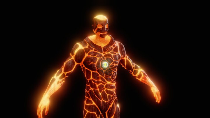 Ben 10 Heatblast 3D Model