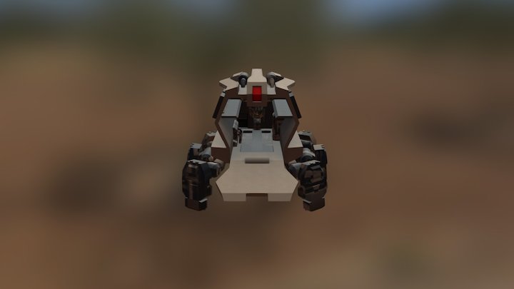 Wolf-Pack MK Delivery Unit 3D Model