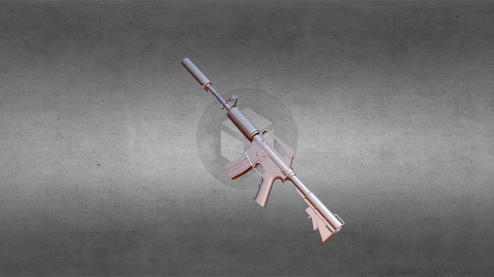 m4a1_s 3D Model