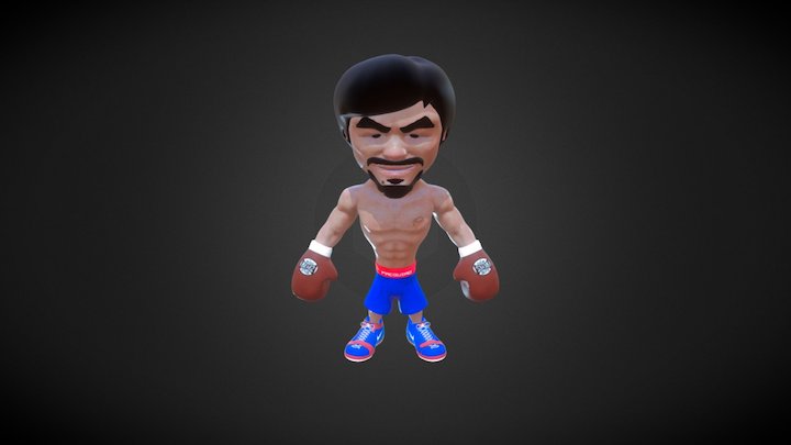 manny pacquiao 3D Model