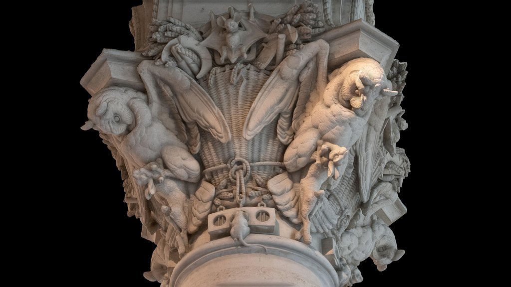Owls (capital of a column)