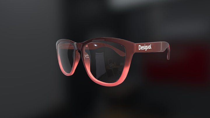 Metaretail: D3sigual Sunglasses – Gratis 3D-model STL