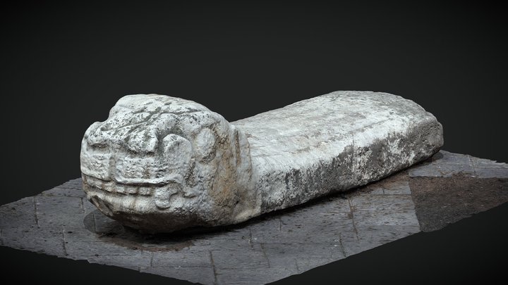 Escultura Arqueológica de Chiapas 3D Model