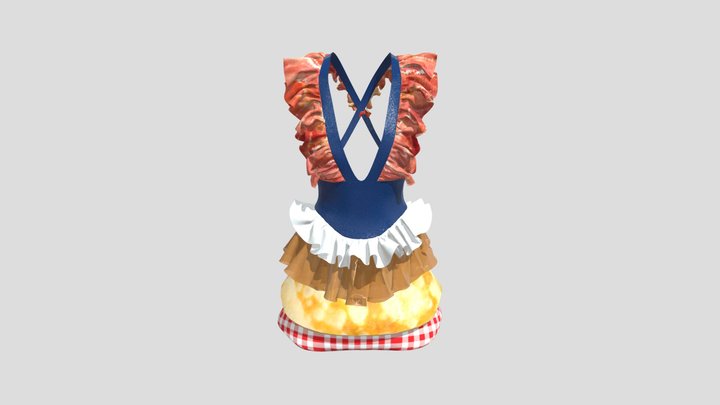 The Brunch Dress 3D Model