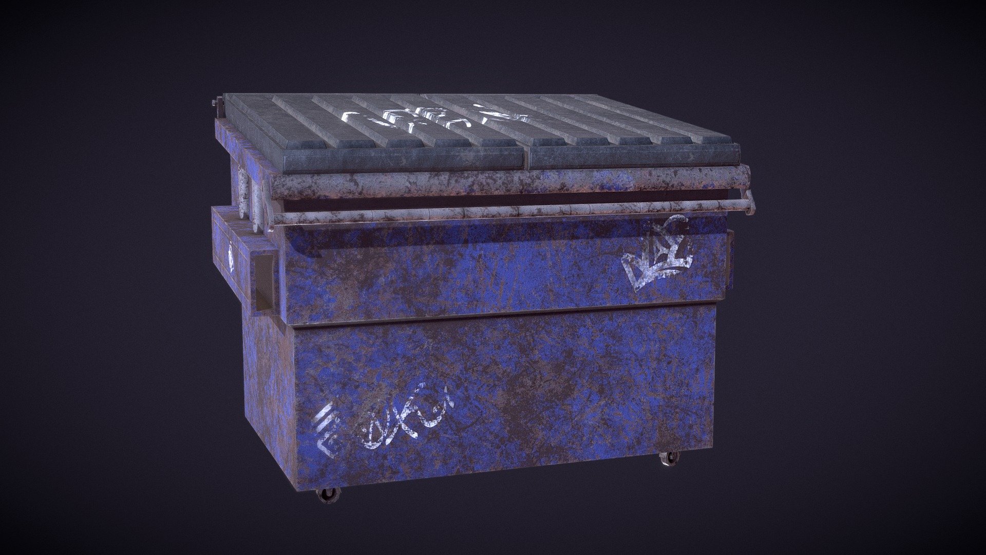 Dumpster | FREE GAME ASSET | Agustin Honnun