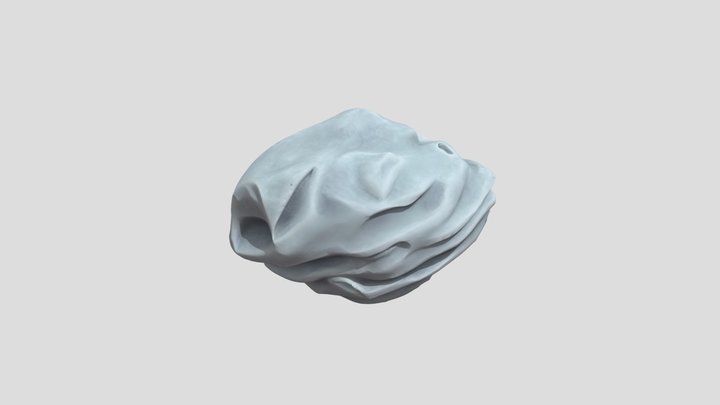 rust stone rock 3D Model