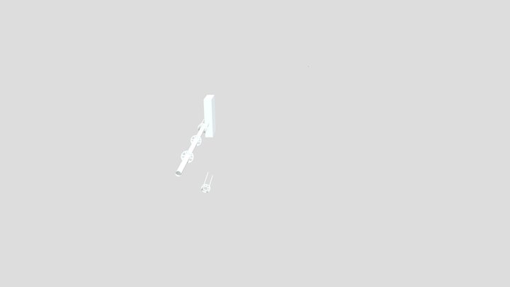 DETAHE TÍPICO FIXAÇÃO CHUMBADOR E BARRA ROSCADA 3D Model