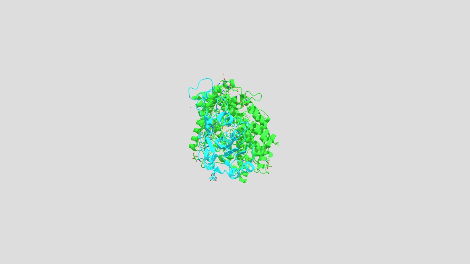 Viral Spike Protein and Human ACE2 Protein. - 3D model by toneveg ...