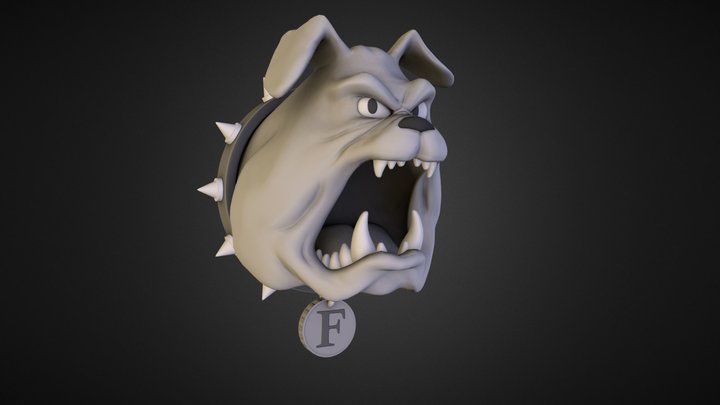 Brutus the Bulldog 3D Model