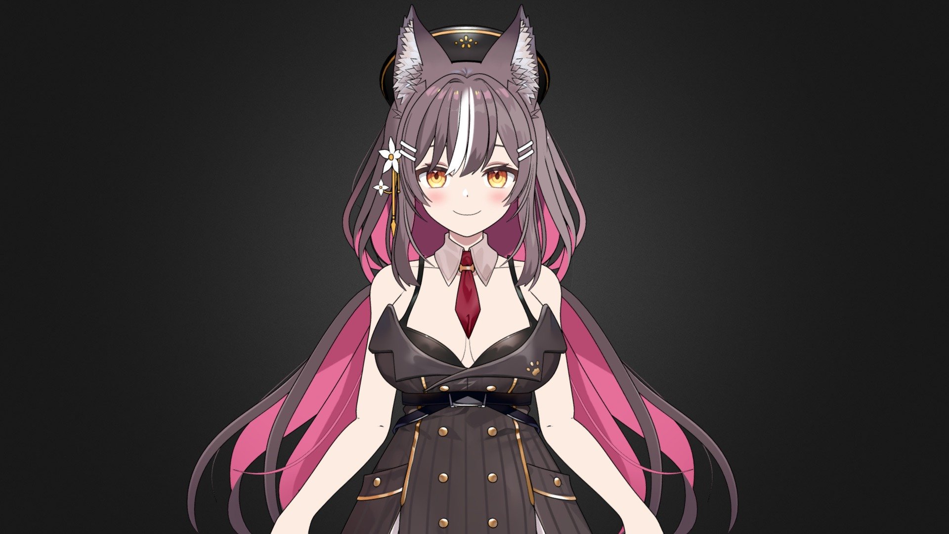 VRChat - Chisaka Airi [V-Tuber - 3d Model] - 3D model by GilsonAnimes ...