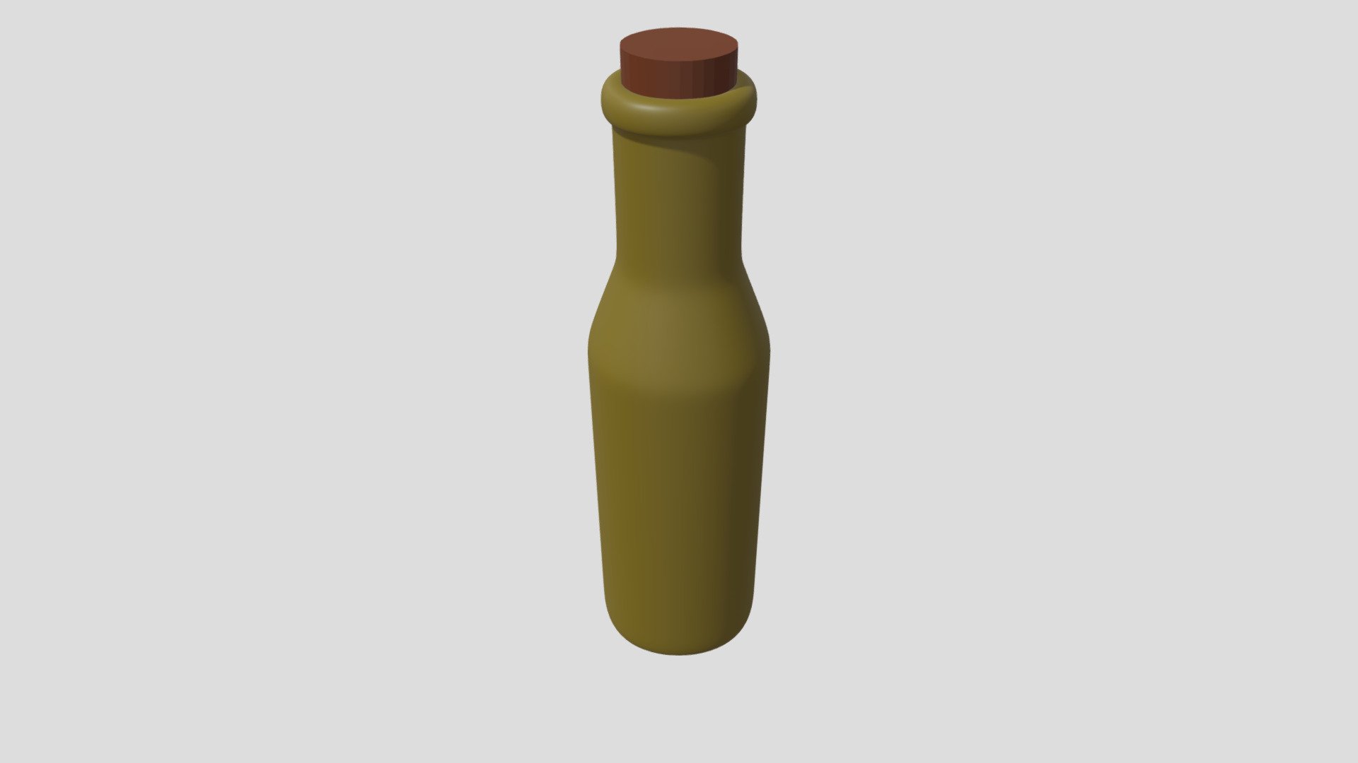 Rum Bottle 3D model by Bear (Tired_Bear) [5c649e6] Sketchfab