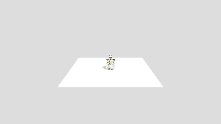 Minecraft Iron Golem 3D Model