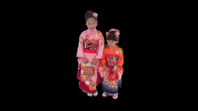 Japanese Kids Beauty Scan ID 121621462347627 3D Model