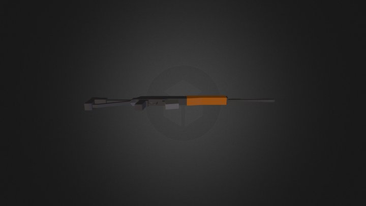 Dragunov SVD for Unturned 3D Model