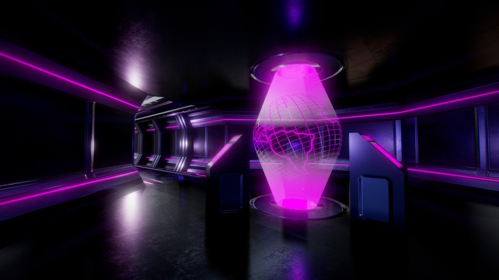 Module XB1101 - Sci-Fi Corridor (Halo Inspired)