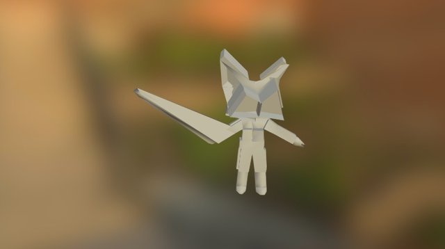 Confuse Swordman 3D Model