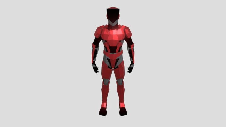 LP SCI-FI Armor 3D Model