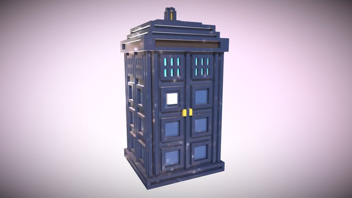 TARDIS 3D Model