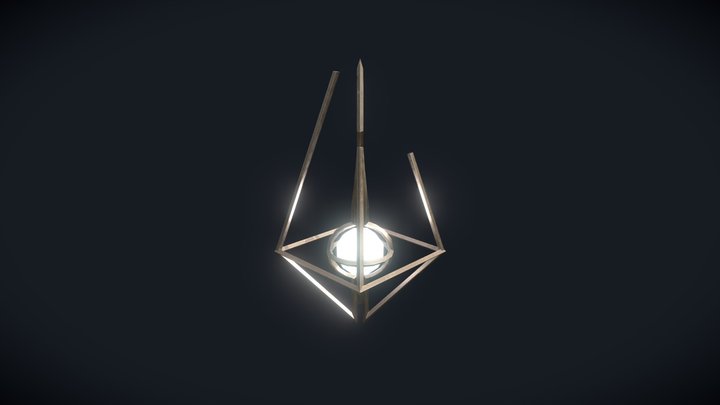 Fantasy Chandelier 3D Model