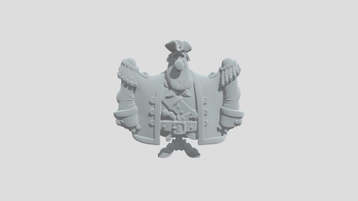 Cpt Smollett 3D Model