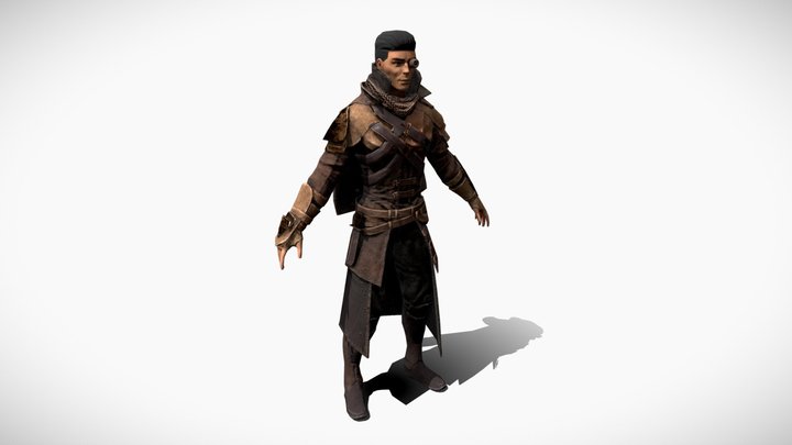 Homework Steampunk Theme 3D Model