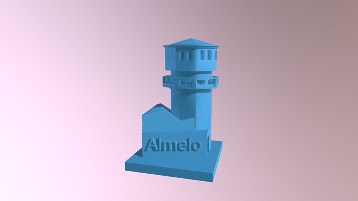 Stoftoren Indië Almelo 3D Model
