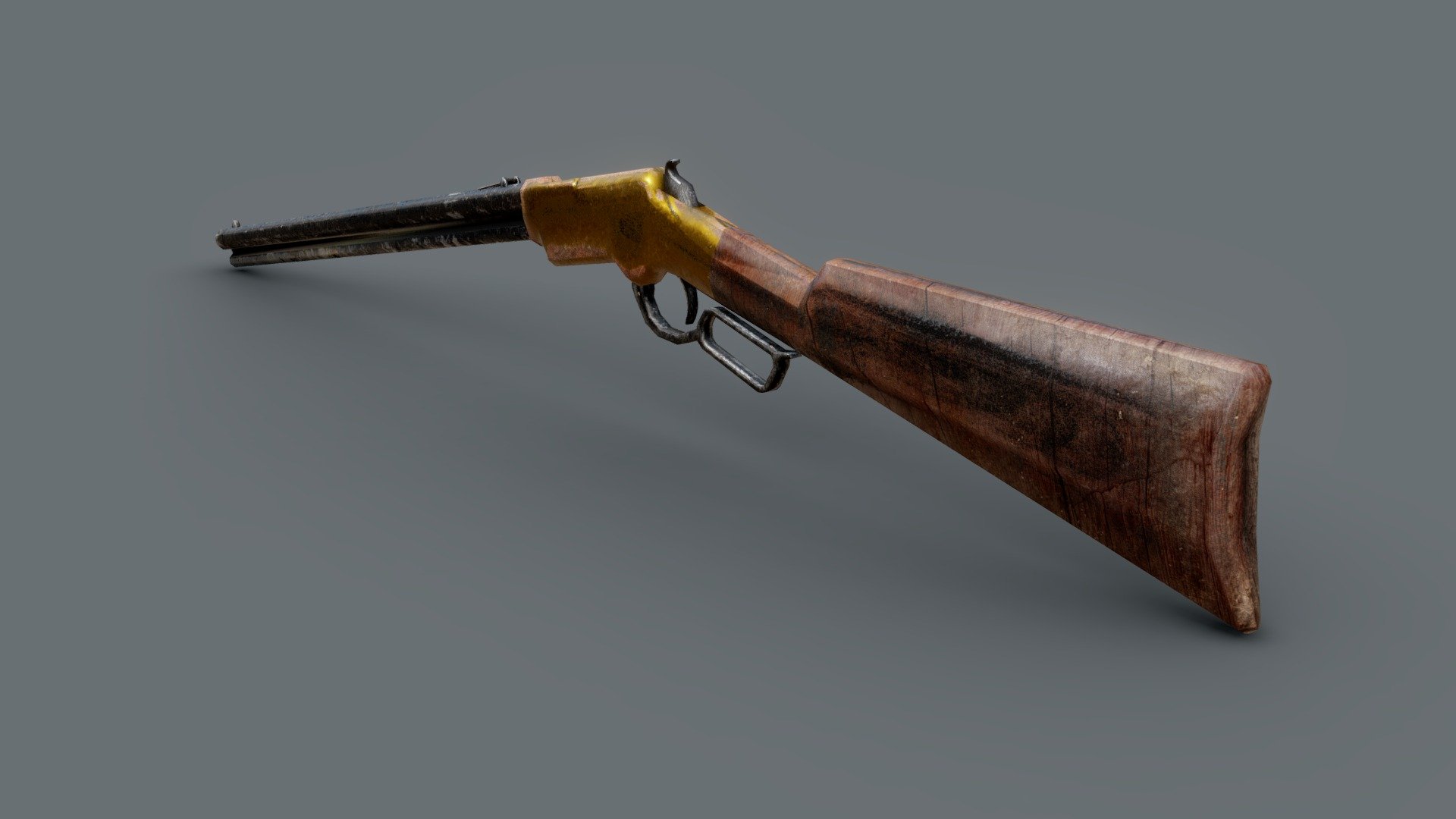 how to make a winchester rifle in zbrush