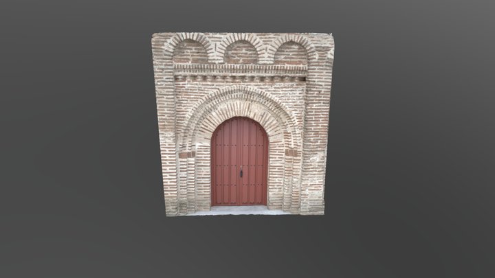 Portada Iglesia (Peñarandilla, Salamanca) 3D Model