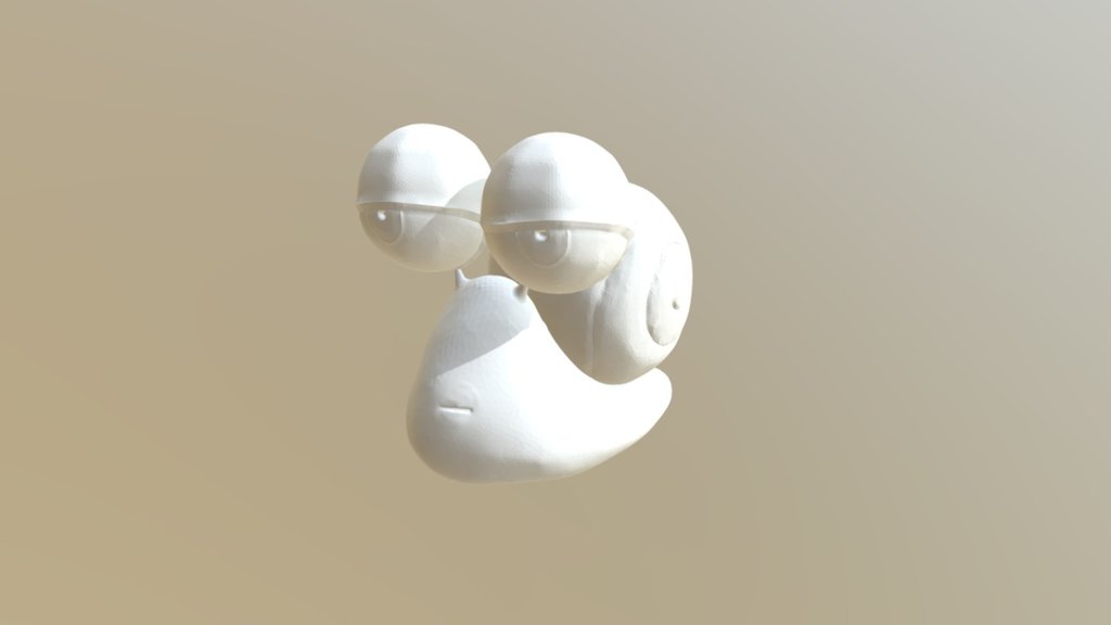 Maplestory Snail Sculpt 3D model by copppertopp [5c6d1cf] Sketchfab