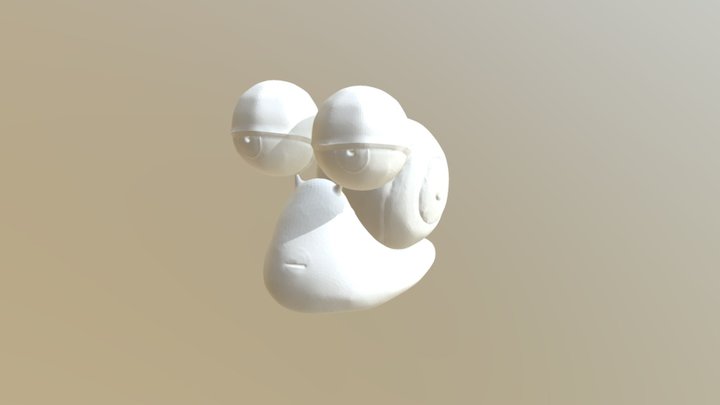 Maplestory Snail Sculpt 3D Model