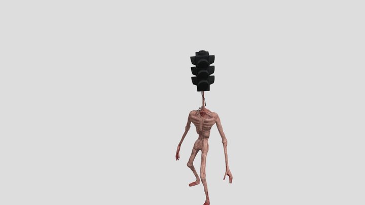 idle-traffic-light-siren-head-rigged-kapider22 ( 3D Model