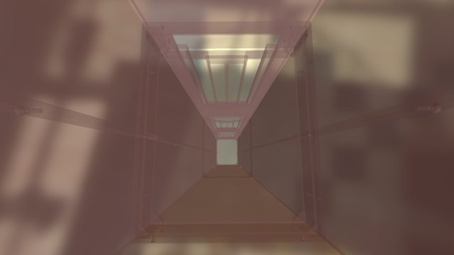 Glass Lift Type A-3D View-{3D} 3D Model