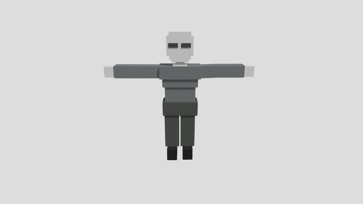 Random Adult 2 3D Model