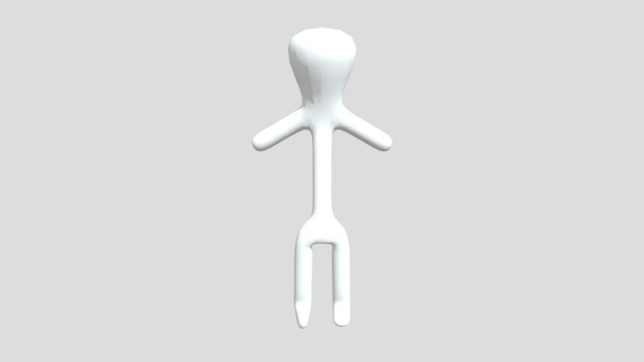 Stickman 3D Model