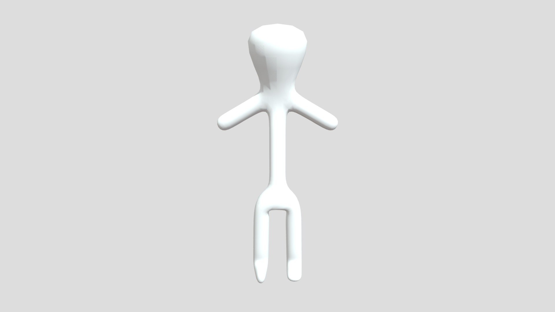 Stickman - Download Free 3D model by 3dguy (@futeguy) [5c6e9fa] - Sketchfab