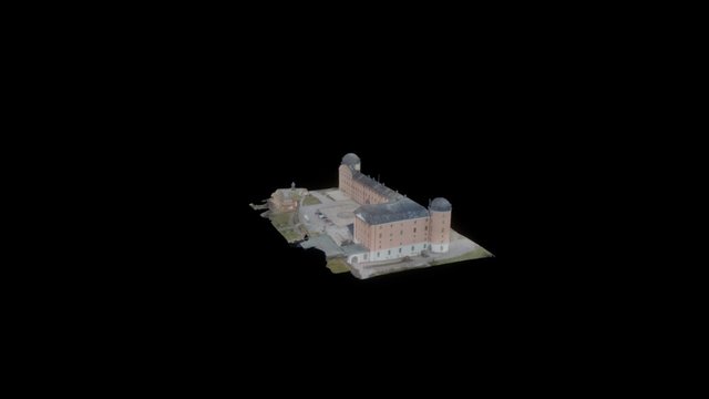 Uppsala Castle in Sweden 3D Model