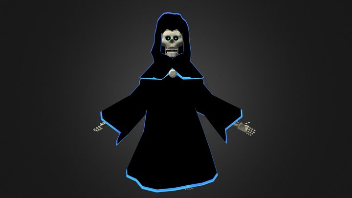 Grim Reaper - Death (T. Pratchett in memoriam) 3D Model