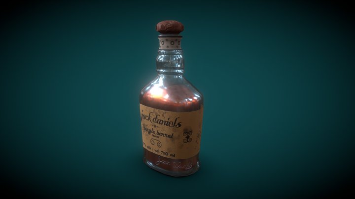 Visty jack daniels 3D Model