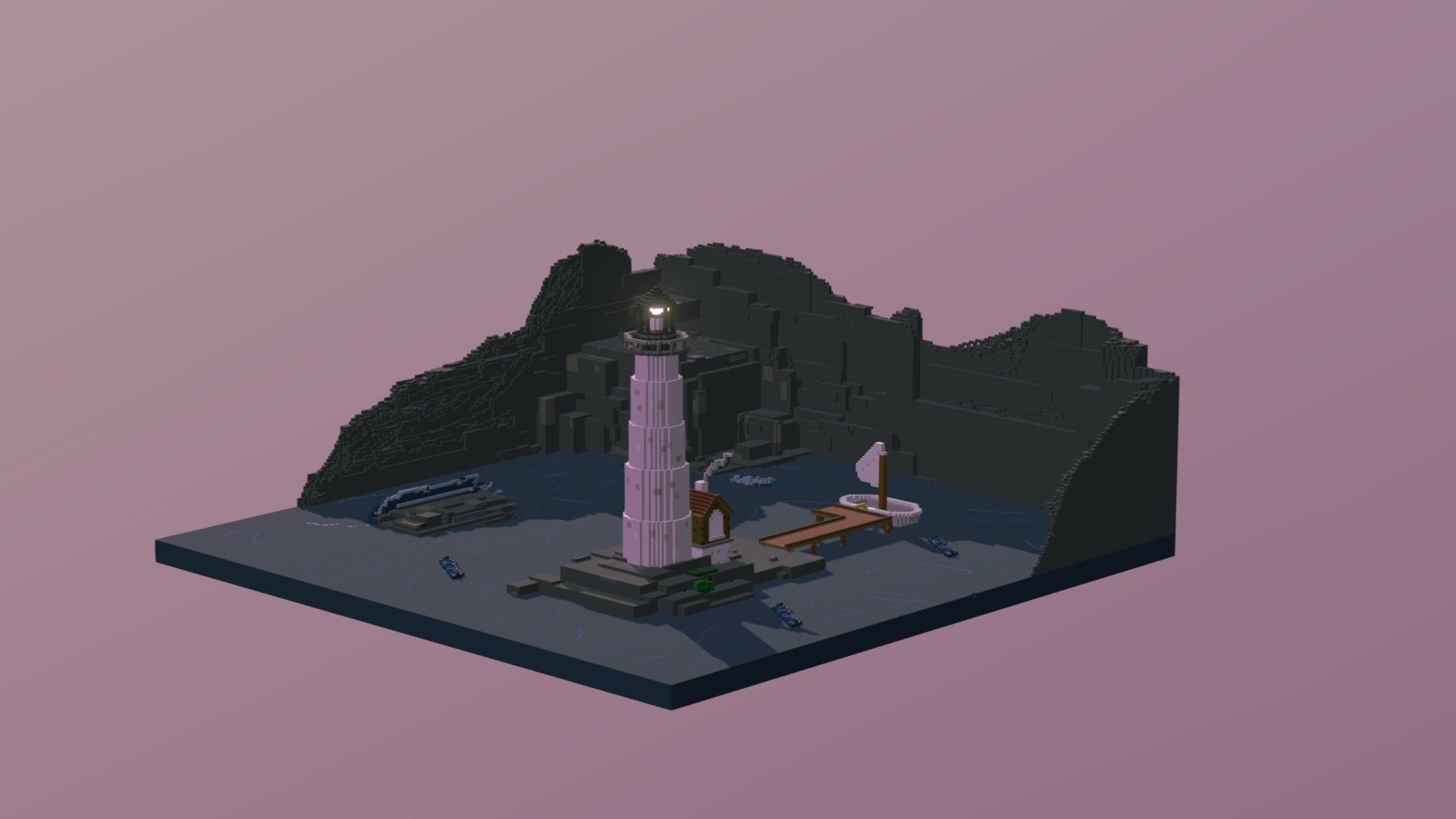 Lighthouse 3D - 3D model by tomasz.sidorowicz42 [5c7203e] - Sketchfab
