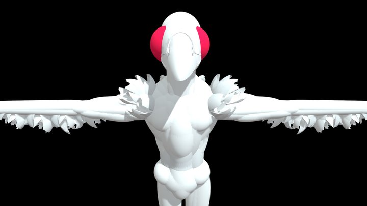 Chicken Ghost 3D Model