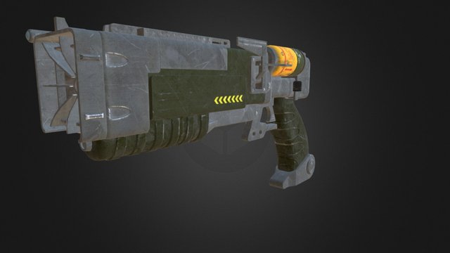 Model Gun ART 3D Model