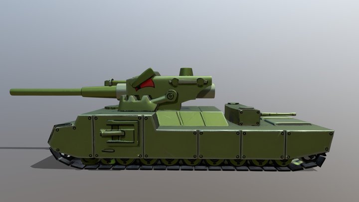 арта-монстер 3D Model