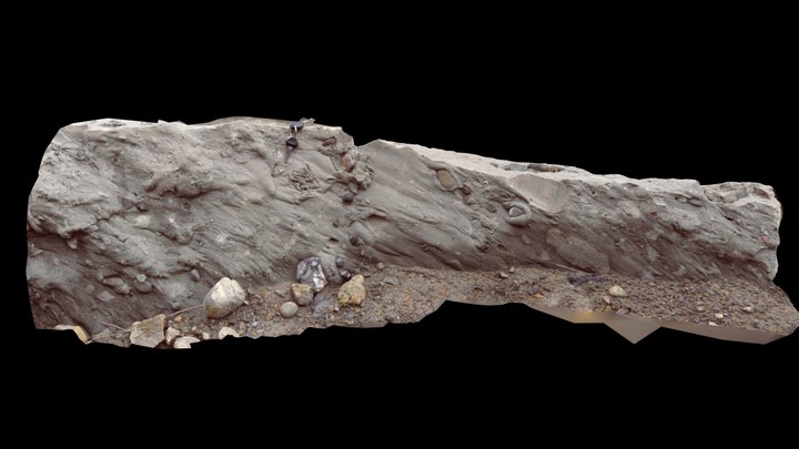 Ainsa Quarry sole marks 3D Model