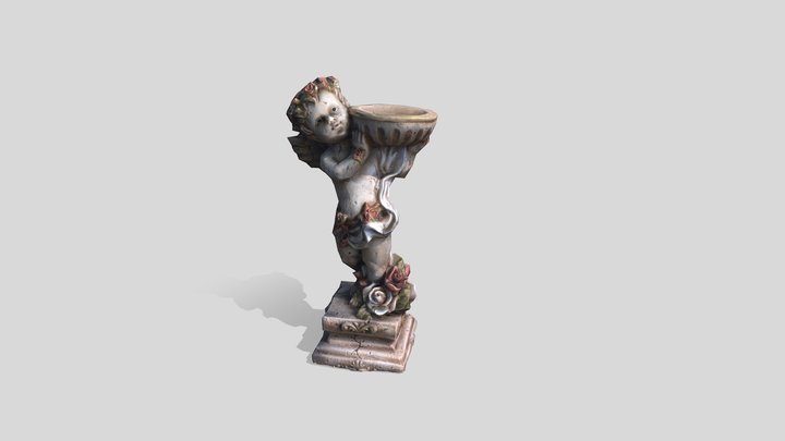 Angel statue 3D Model