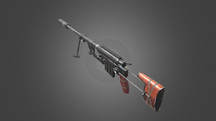 M200 (without scope) 3D Model