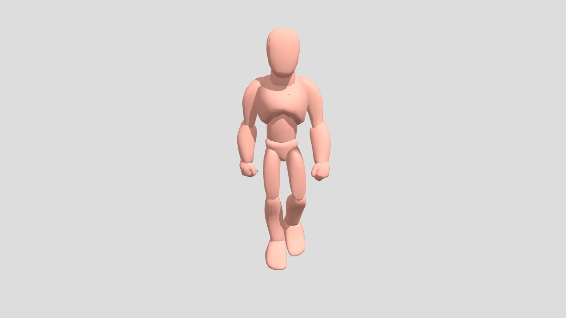 Walking Human Blockout