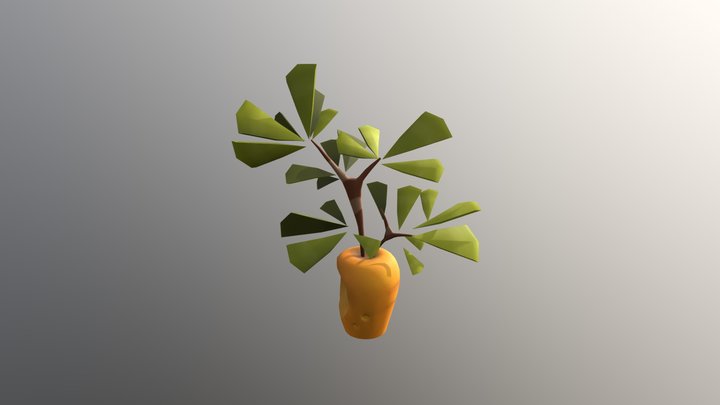 Carrot Tree 3D Model