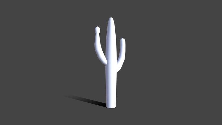 Cactus 3D Model